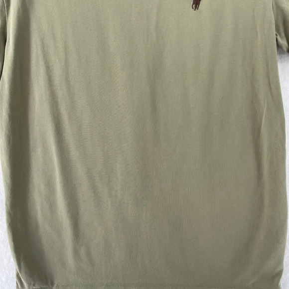 Polo Ralph Lauren T Shirt Mens S Military Green Crew Neck Short Sleeve Pullover - Picture 7 of 9